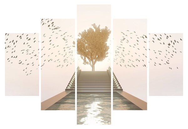Tablou - Pod spre necunoscut (150x105 cm)