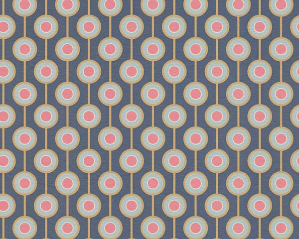 Tapet vlies pentru perete retro chic 39537-1