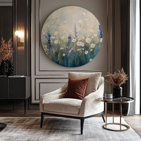 Picturi rotunde cu acrilic Adevărata eleganță - 60 cm
