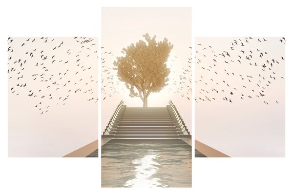 Tablou - Pod spre necunoscut (90x60 cm)