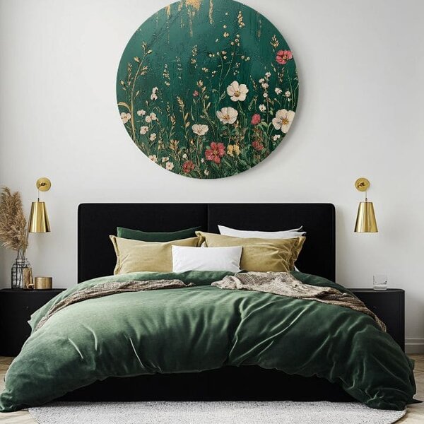 Picturi rotunde cu acrilic Frumusețe eternă - 60 cm