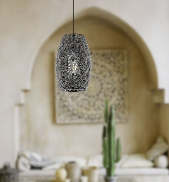 Eglo 43391 - Lustră pe cablu RIYADH 1xE27/40W/230V