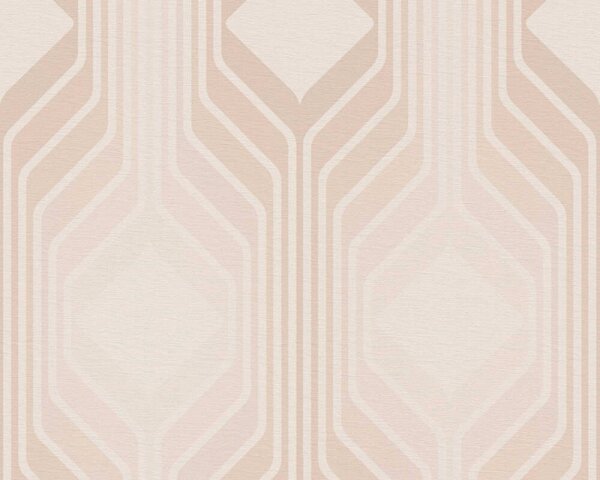 Tapet vlies pentru perete retro chic 39532-5