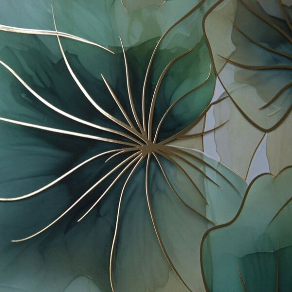 Poster de perete cu efect EXTRA - Floral Symphony - 40x60 cm