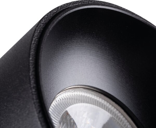 Corp de iluminat încastrat MINI RITI 1xGU10/25W/230V negru Kanlux 27578