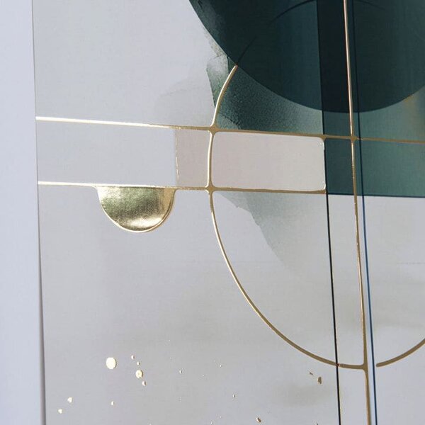 Poster de perete cu efect EXTRA - Golden Balance - 40x60 cm