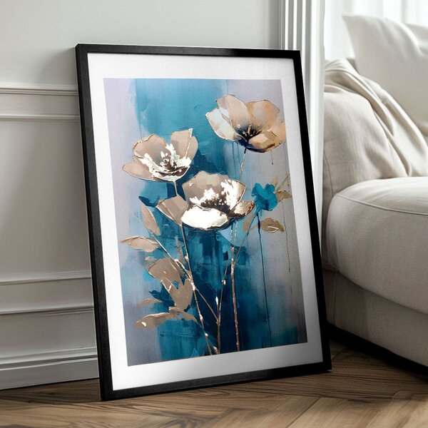 Poster de perete cu efect EXTRA - Flori de tei - 40x60 cm