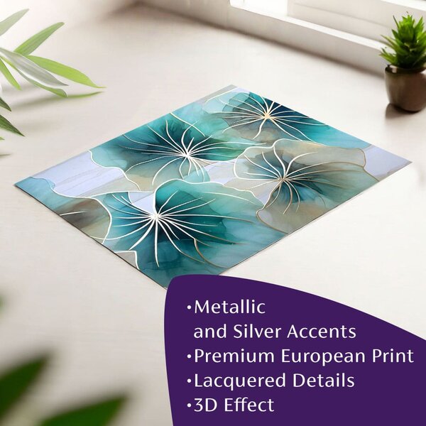 Poster de perete cu efect EXTRA - Floral Symphony - 40x60 cm