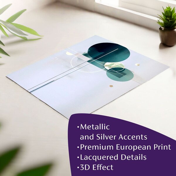 Poster de perete cu efect EXTRA - Golden Balance - 40x60 cm
