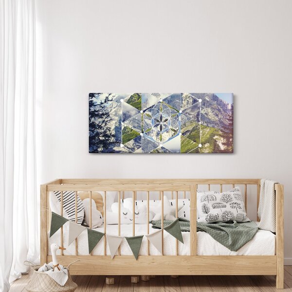 Tablou - Model geometric (120x50 cm)