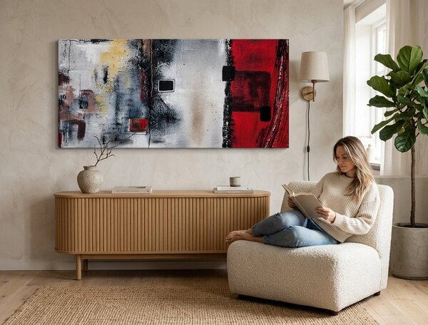 Reproducere pe pânză ABSTRACT - 70x35 cm