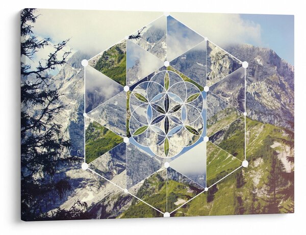 Tablou - Model geometric (70x50 cm)