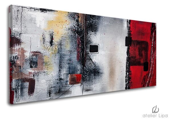 Reproducere pe pânză ABSTRACT - 70x35 cm