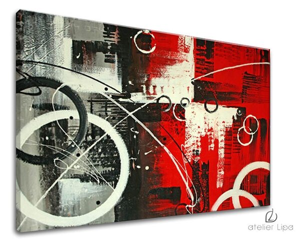 Reproducere pe pânză ABSTRACT - 50x35 cm