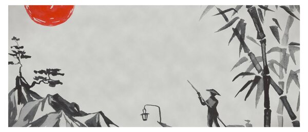 Tablou - Munții Fuji (120x50 cm)