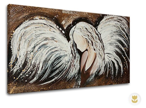 Reproducere pe pânză ÎNGER - 90x50 cm