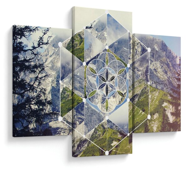 Tablou - Model geometric (90x60 cm)