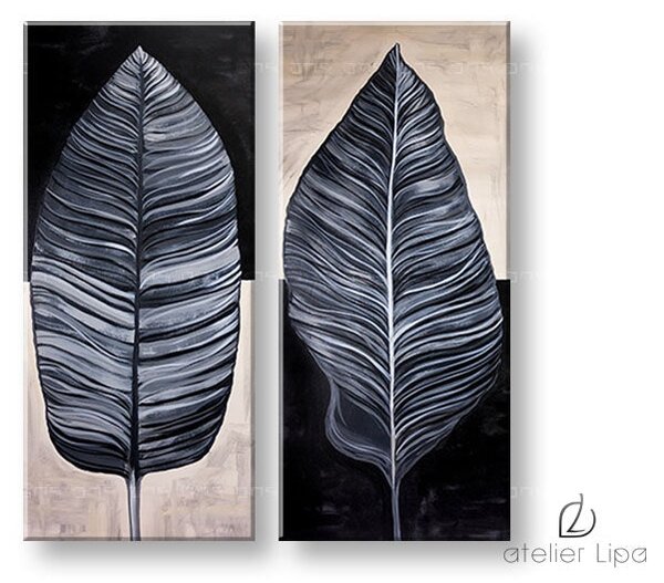 Reproducere pe pânză LISTE - 60x65 cm