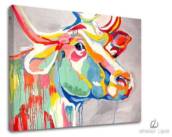 Reproducerea autorului pe pânză BYVOL - 50x40 cm