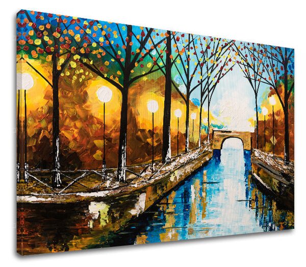 Reproduceri de autor pe pânză PEISAJ - 45x30 cm