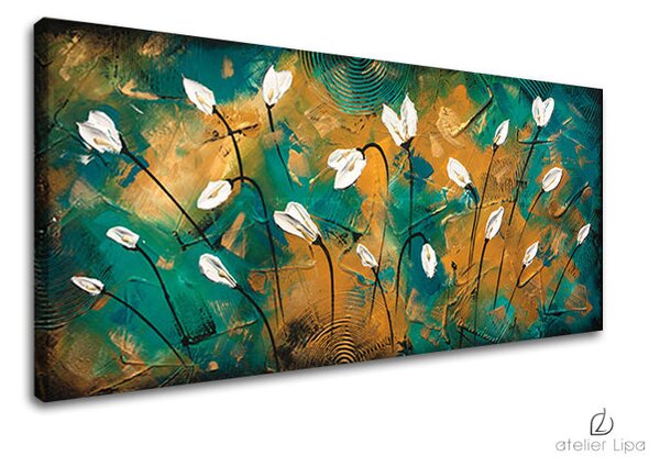 Reproduceri de autor pe canvas FLORI - 60x30 cm