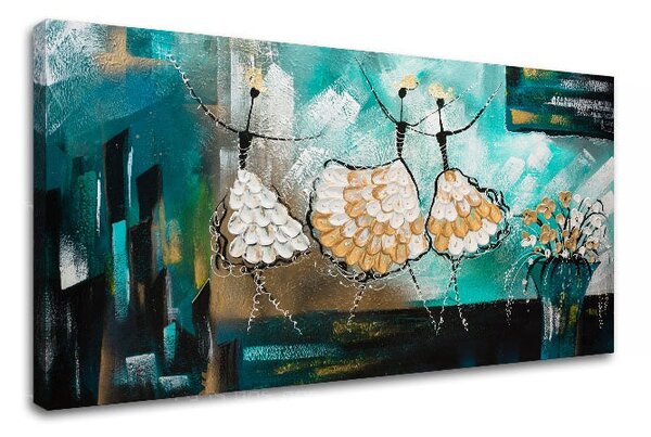 Reproduceri de autor pe pânză DANSATOARE - 60x30 cm