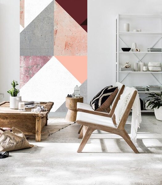 Spirit geometric / Dan Johannson XFTDJ031V152 perete mural - 254x152 cm