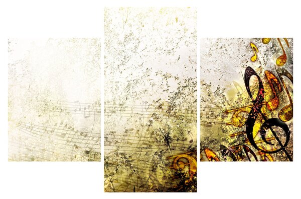 Tablou - Puterea muzicii (90x60 cm)