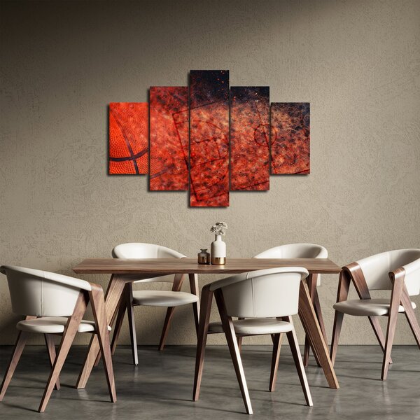 Tablou - Meci de baschet (150x105 cm)