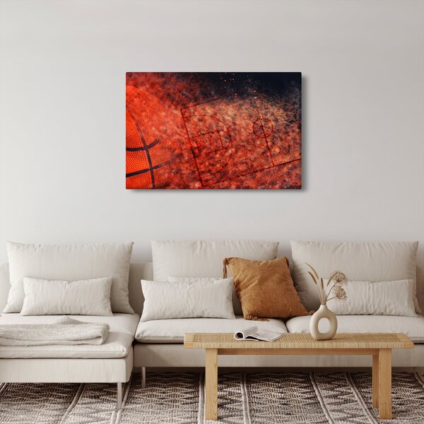 Tablou - Meci de baschet (90x60 cm)