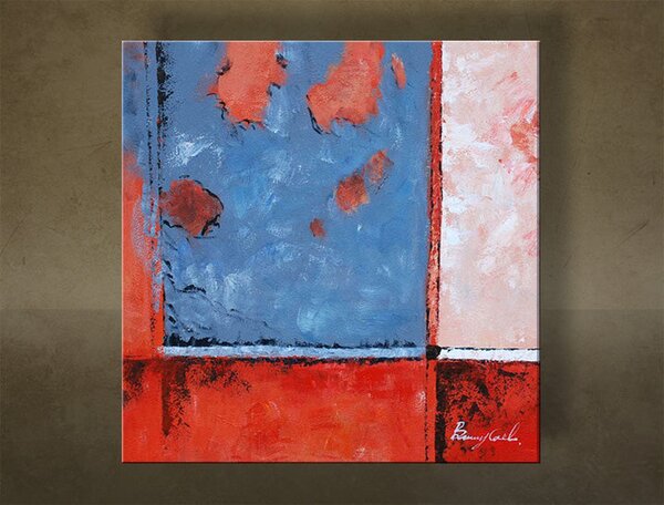 Tablou pictat manual ABSTRACT 1 parte