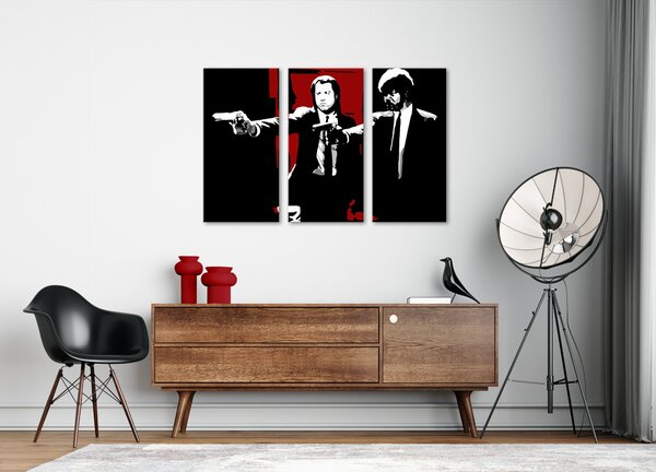 Tablou tipărit POP Art Pulp Fiction 3 părți pulp5 - 60x40 cm