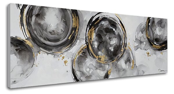 Tablou canvas ABSTRACT 1 - 90x30 cm