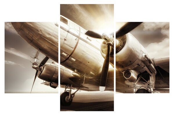 Tablou - Avion (90x60 cm)