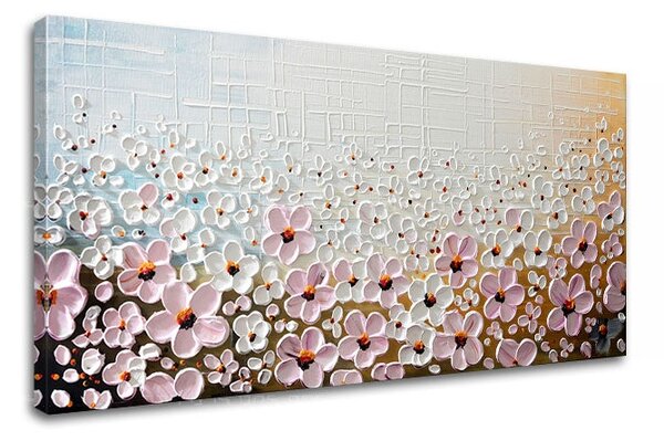 Tablou canvas FLORI 1 - 90x40 cm