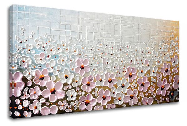 Tablou canvas FLORI 1 - 90x40 cm
