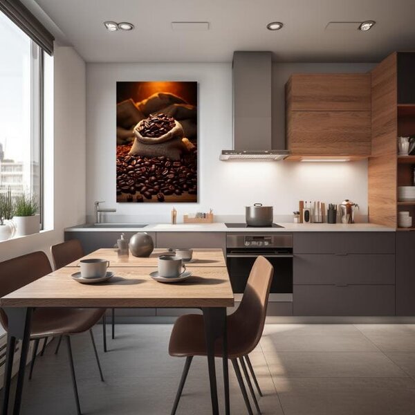 Tablouri de cafea pentru bucătăria cafea Bliss - 40x60 cm