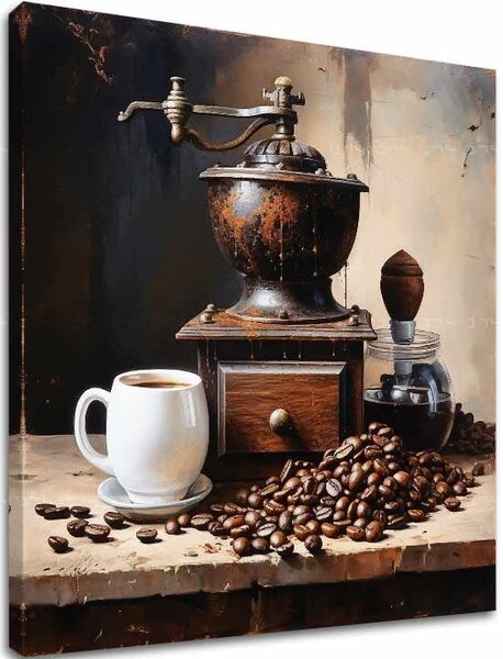 Tablouri de cafea pentru bucătărie Artistic Delight - 50x50 cm