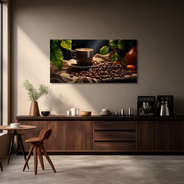 Tablouri de cafea pentru bucătărie Capodoperă Barista - 40x80 cm