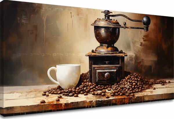 Tablouri de cafea pentru bucătărie Timp de odihnă - 40x80 cm