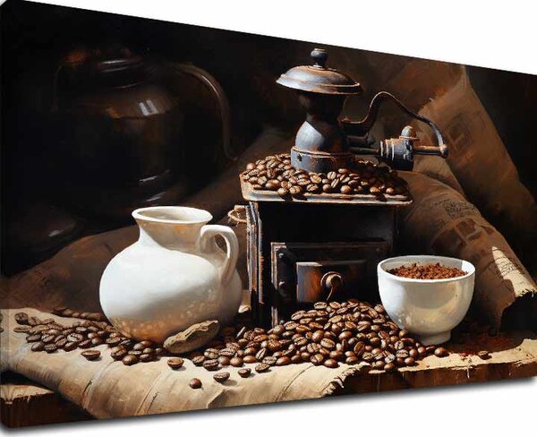 Tablouri de cafea pentru bucătărie Experiență irezistibilă - 40x60 cm