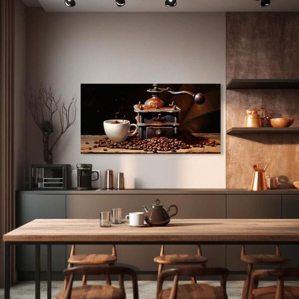 Tablouri de cafea pentru bucătărie The Magic of Ordinary Things - 50x100 cm