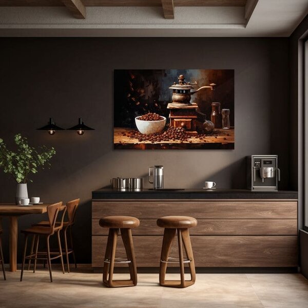 Tablouri de cafea pentru bucătărie Coffee Impressions - 40x60 cm