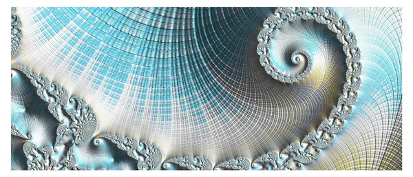 Tablou - Spirale texturate (120x50 cm)