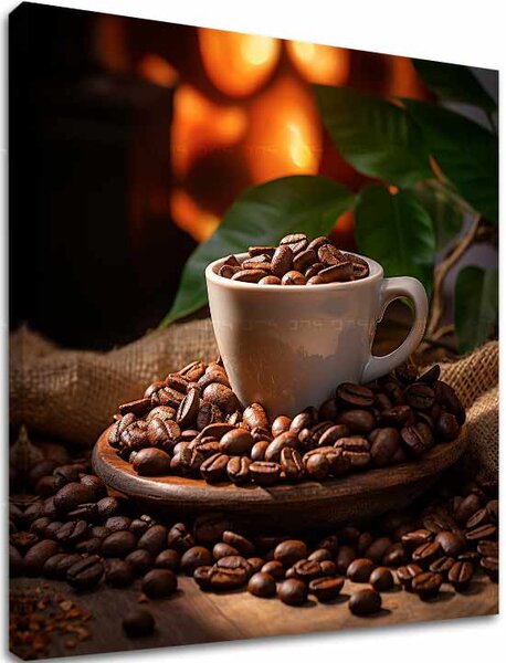 Tablouri de cafea pentru bucătărie Deliciu prăjit - 50x50 cm