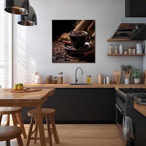 Tablouri de cafea pentru bucătărie Coffee Fantasy - 50x50 cm
