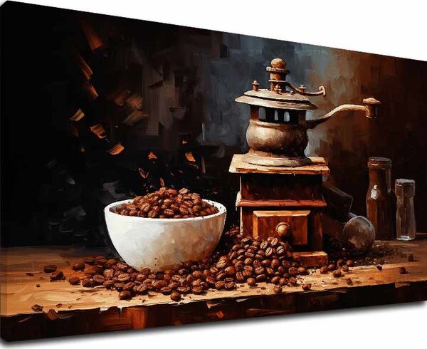 Tablouri de cafea pentru bucătărie Coffee Impressions - 40x60 cm