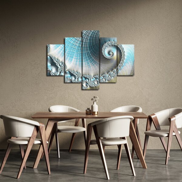 Tablou - Spirale texturate (150x105 cm)