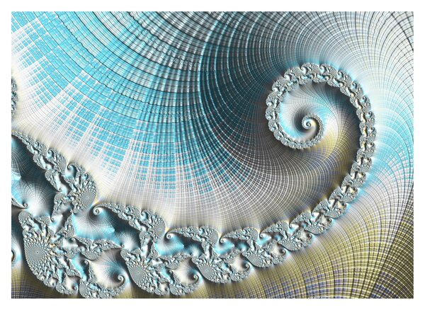 Tablou - Spirale texturate (70x50 cm)