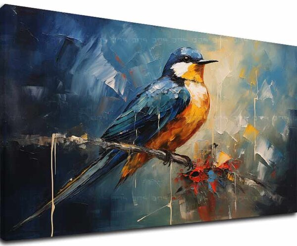 Tablouri păsări Dimineața Songbird - 40x60 cm